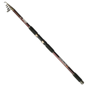 Remixon New Red Gun 360 cm 100-200 gr Teleskopik Surf Kamış - Görsel 1