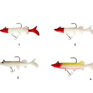 Captain 3552 Bobo Pike Soft 10cm Turna Silikonu Suni Balık