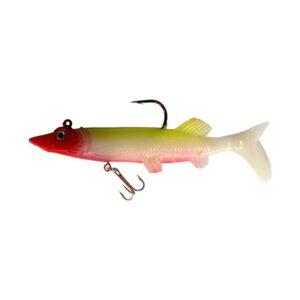 Captain 3552 Bobo Pike Soft 10cm Turna Silikonu Suni Balık - Görsel 3