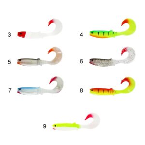 Captain 3571 Taifun Soft 10cm Levrek Silikonu (5'li)