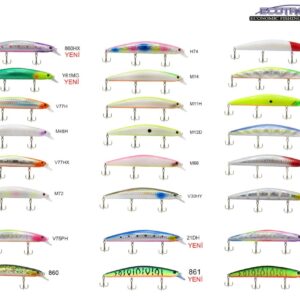 Ecotackle Ultimate Bass 125F 12.5cm 21gr Maket Balık