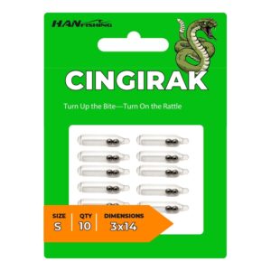 Hanfish Çıngırak Silikon Ses Tüpü