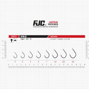 FJC 3813NK Iseama Black Nikel Olta İğnesi - Görsel 3