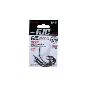FJC Hooks 4746 Suzuki Black Nickel İğne