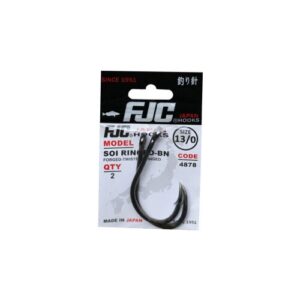 FJC Hooks 4878 Soi Ringed Black Nickel İğne