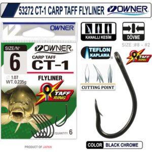 Owner 53272 CT-1 CARP TAFF FLYLINER
