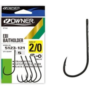 Owner 5123 Ebi Baitholder Black Chrome İğne