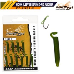 Portfish 2322-2 Hook Sleeves Ready D-rig Aligner 10 Adet