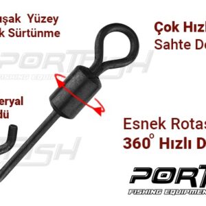 Portfish BL-2014 Q-Shaped Swing Snap - Görsel 3